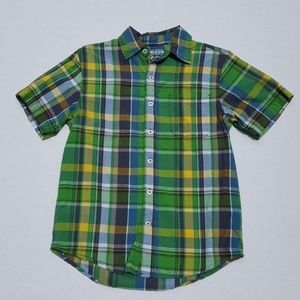 Arizona Boys Short Sleeve Button Down